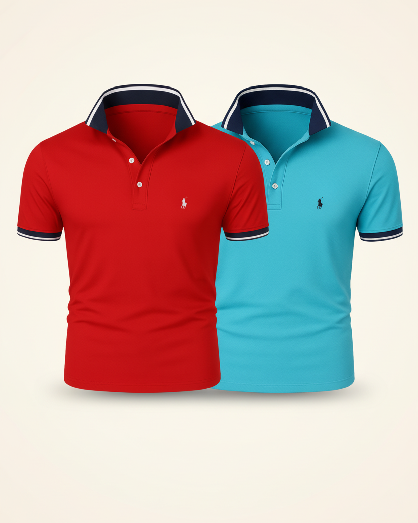 The Executive Polo Duo (2-Pack) — Buy 1, Get 2