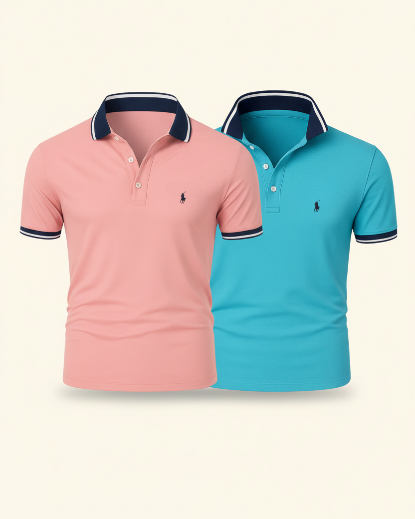 The Executive Polo Duo (2-Pack) — Buy 1, Get 2