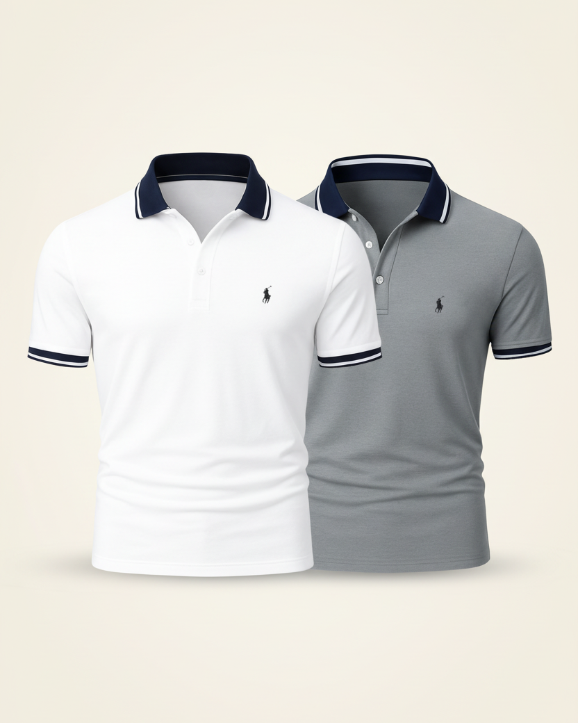 The Executive Polo Duo (2-Pack) — Buy 1, Get 2