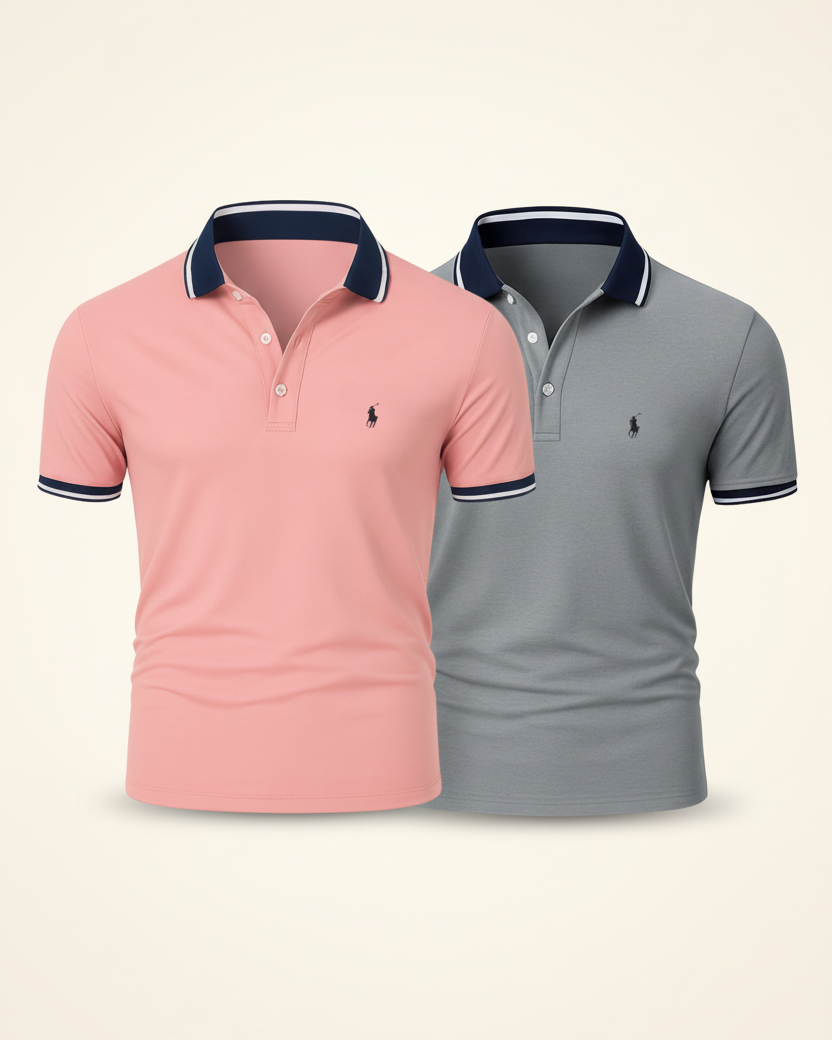 The Executive Polo Duo (2-Pack) — Buy 1, Get 2