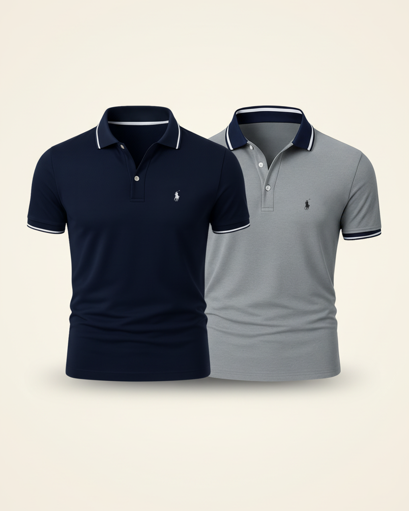 The Executive Polo Duo (2-Pack) — Buy 1, Get 2