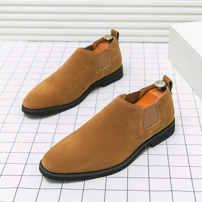 Elegant British Suede Shoes