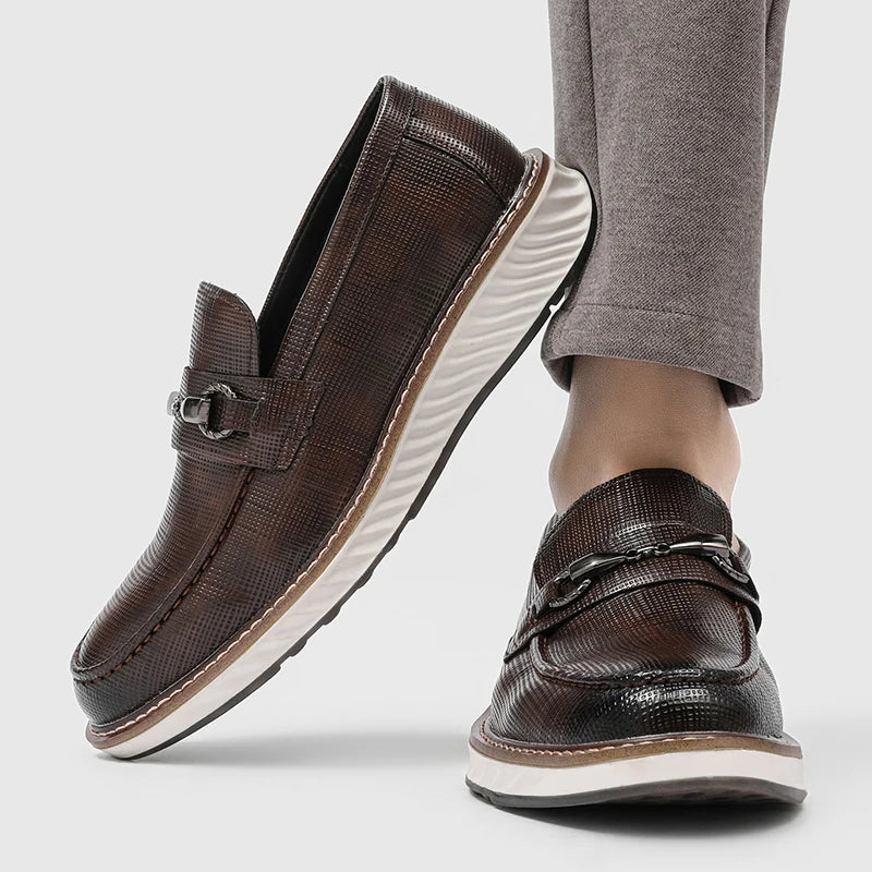 Chic Slip-On Leather Loafers