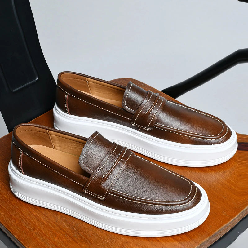 Premium Leather Loafers
