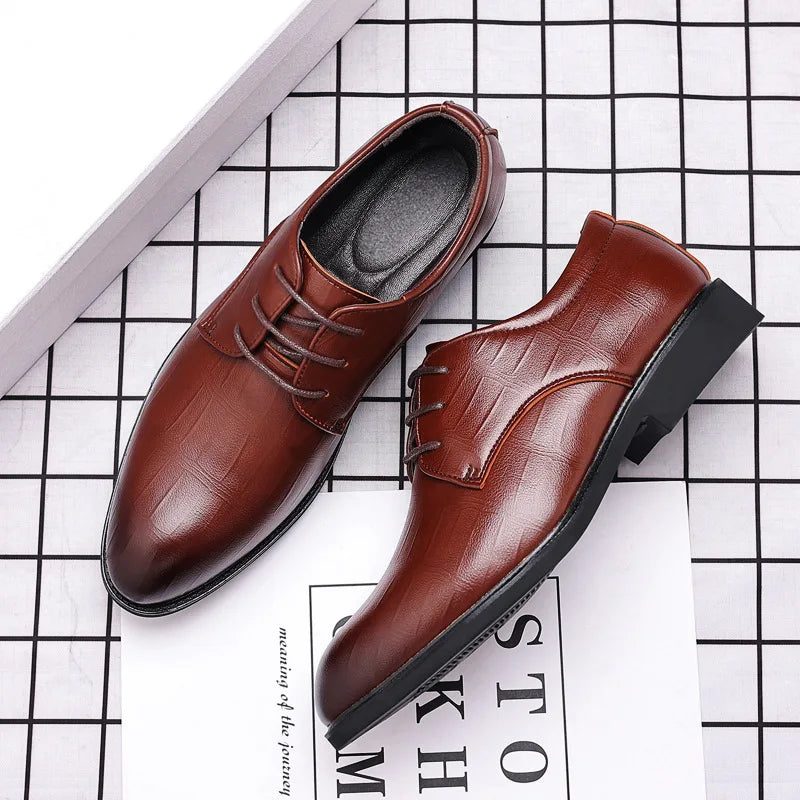 Elegant Leather British Shoes