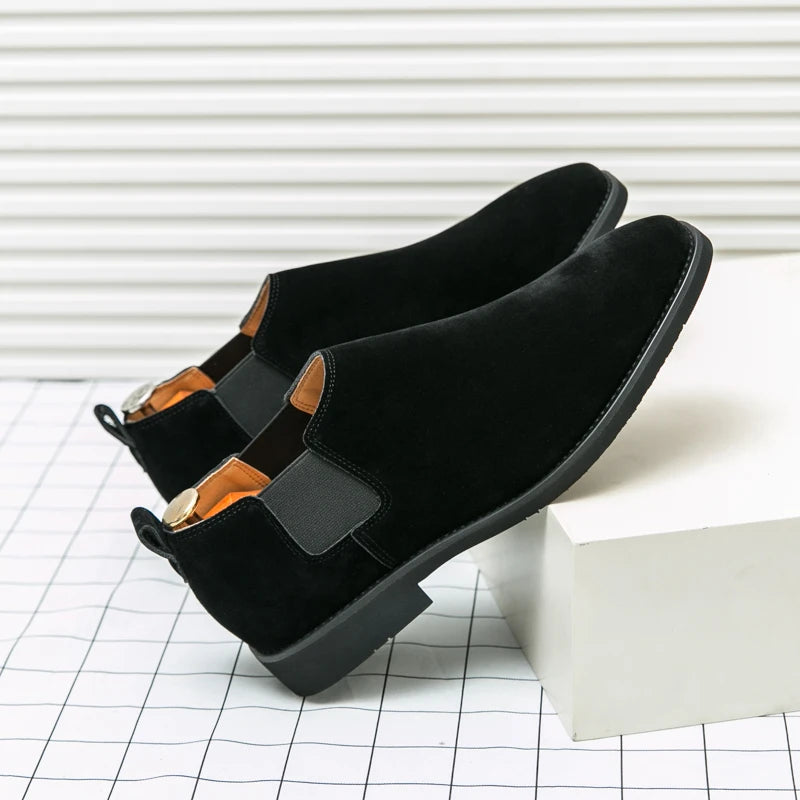 Elegant British Suede Shoes
