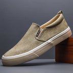 Elegant Canvas Slip-On Shoes