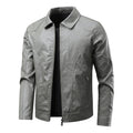Elegant Leather Biker Jacket