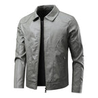Elegant Leather Biker Jacket