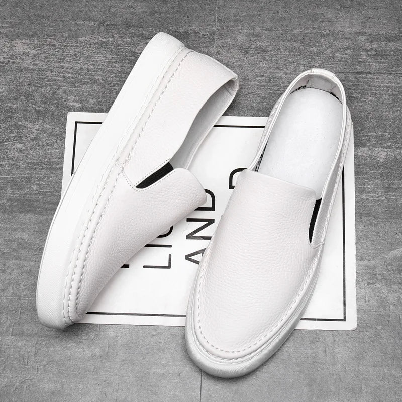 Elegant Leather Slip-On Shoes