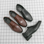 Elegant Leather Slip-On Loafers