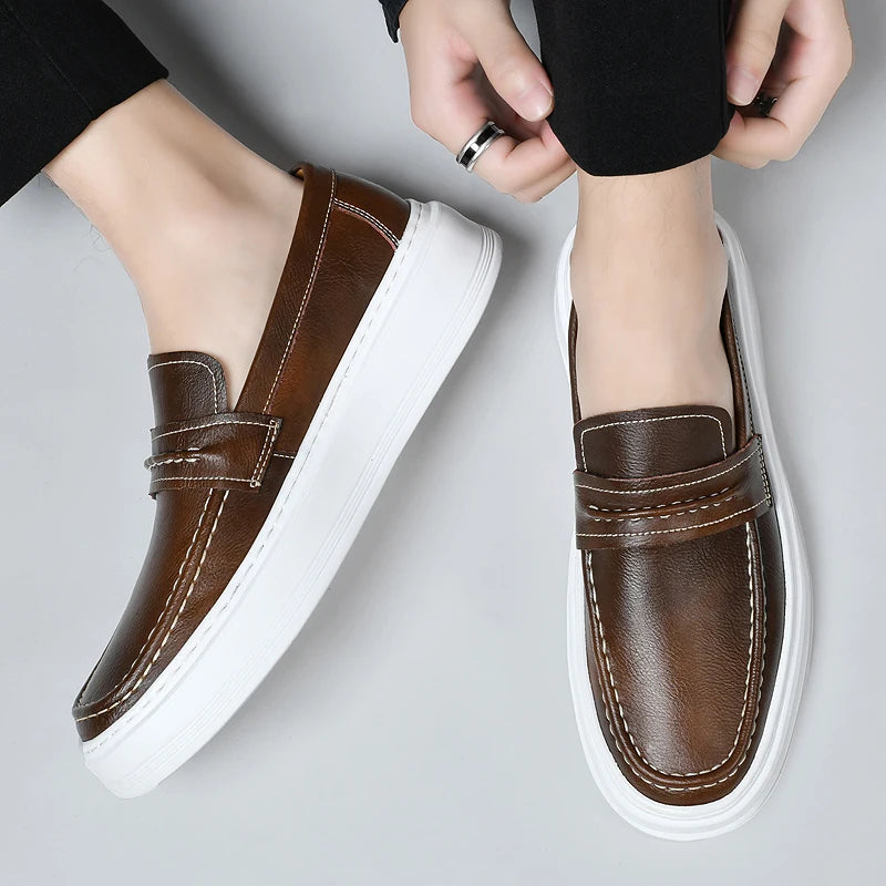 Premium Leather Loafers