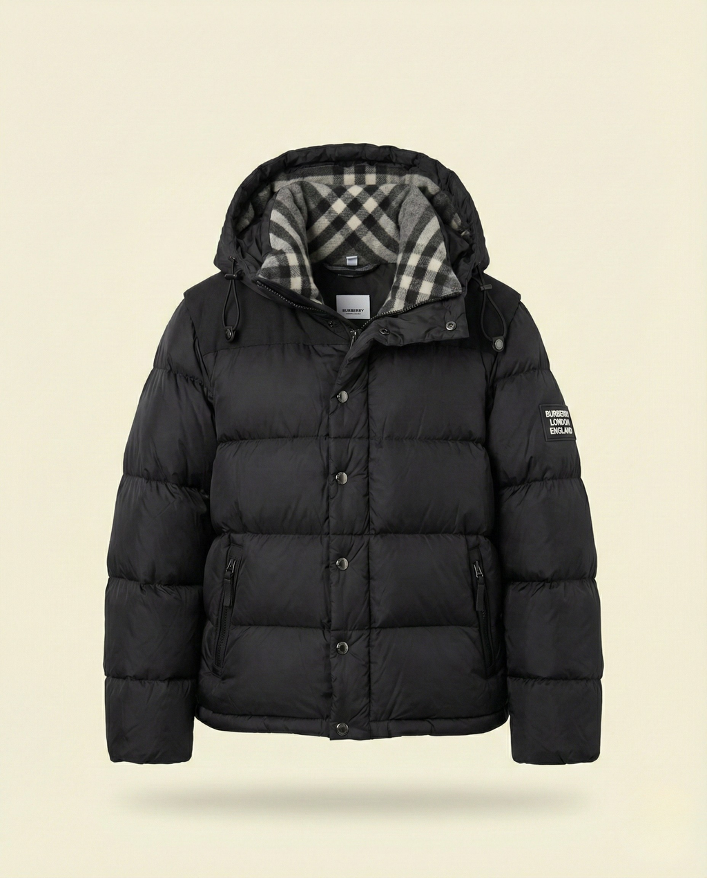 London Core Puffer + Zip-Neck Knit — Winter Layer Set