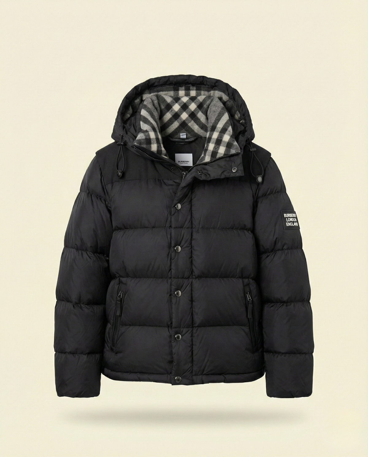 London Core Puffer + Zip-Neck Knit — Winter Layer Set