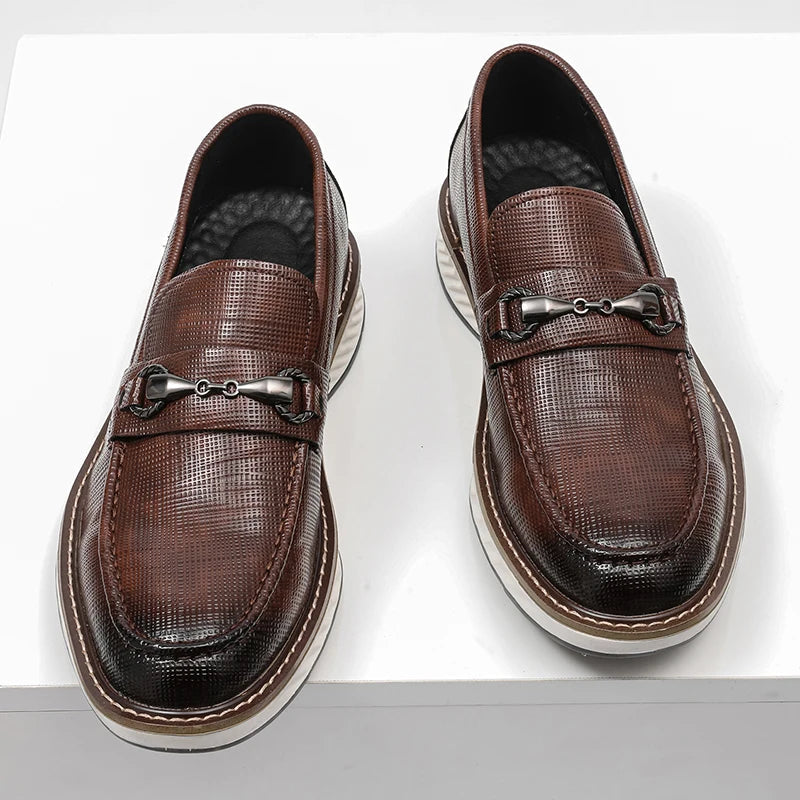 Chic Slip-On Leather Loafers