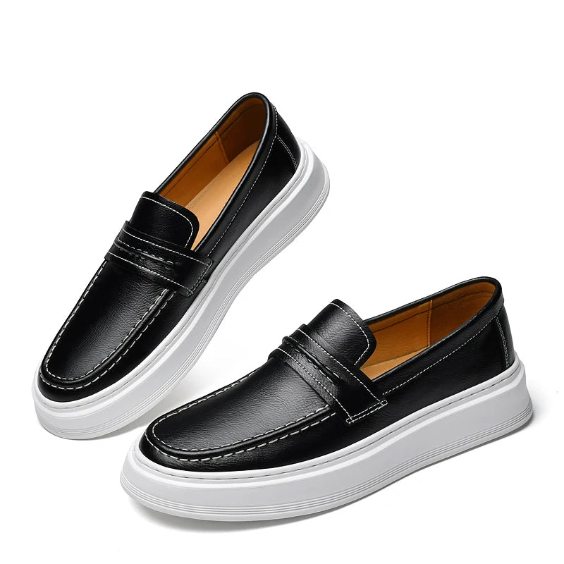 Premium Leather Loafers
