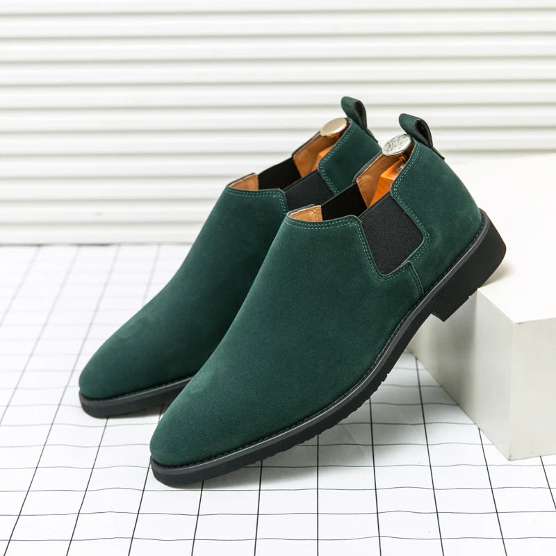 Elegant British Suede Shoes
