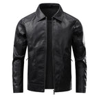 Elegant Leather Biker Jacket