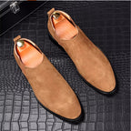 Elegant Suede Chelsea Boots