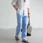 Elegant Breathable Linen Pants