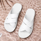 Elegant Leather Men's Slippers