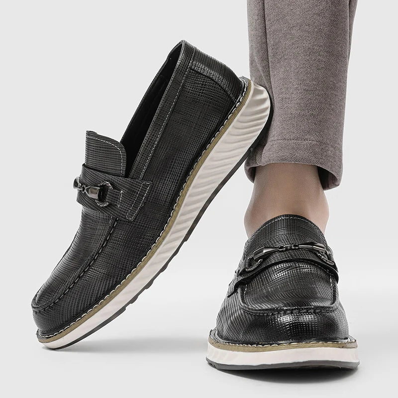 Chic Slip-On Leather Loafers
