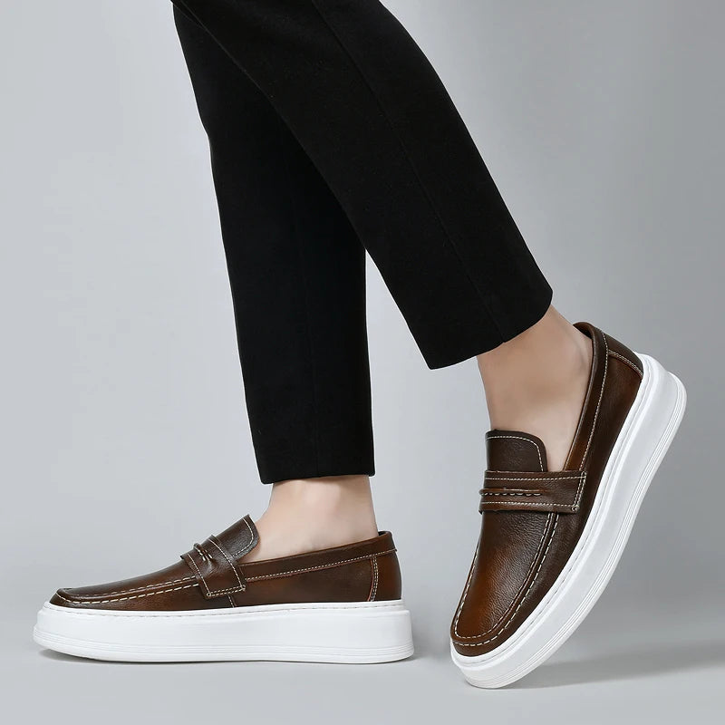 Premium Leather Loafers