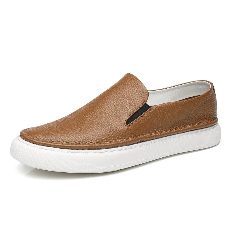 Elegant Leather Slip-On Shoes