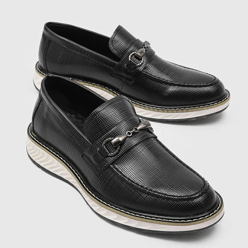 Chic Slip-On Leather Loafers