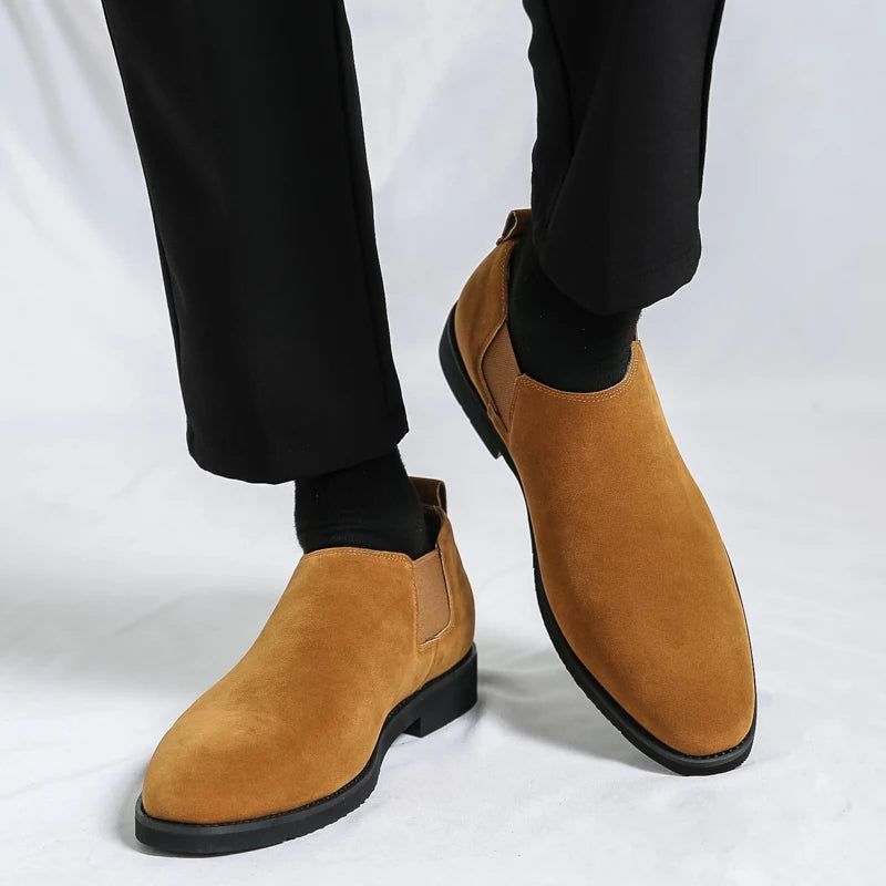 Elegant British Suede Shoes