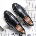 Elegant Leather Dress Loafers
