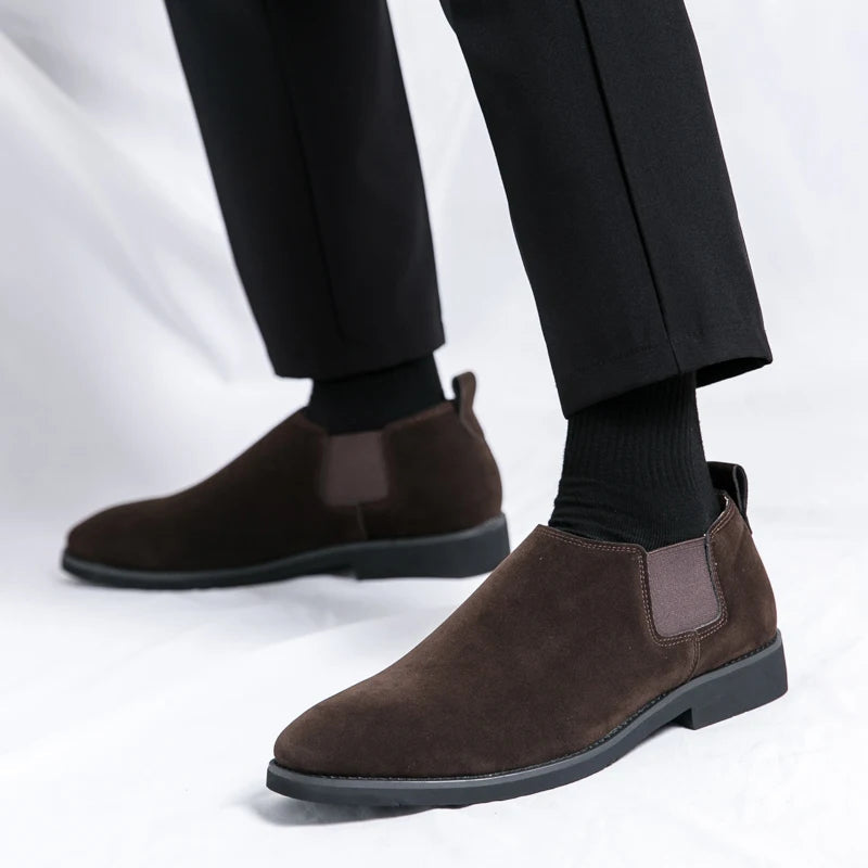 Elegant British Suede Shoes