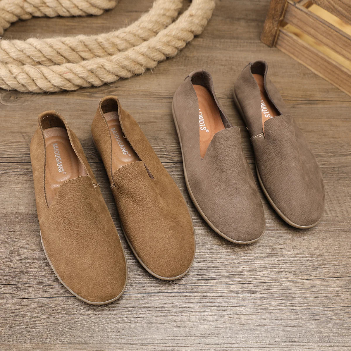 Men's Leather Loafers