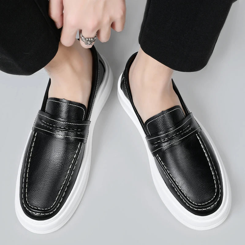 Premium Leather Loafers