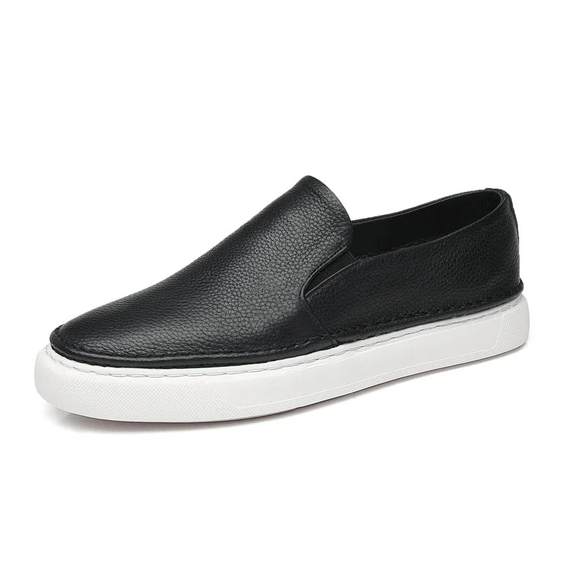 Elegant Leather Slip-On Shoes