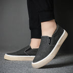 Elegant Canvas Slip-On Shoes