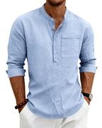 Casual Linen Men's Shirt