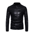 Elegant Leather Motorcycle Jacket