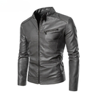 Elegant Leather Motorcycle Jacket