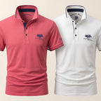 Embroidered Cotton Polo Shirt — Buy 1, Get 1 Free