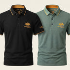 Embroidered Cotton Polo Shirt — Buy 1, Get 1 Free