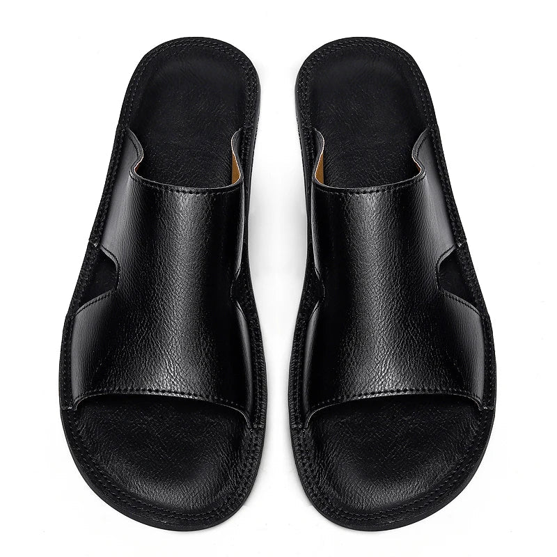 Casual Leather Slippers