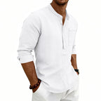 Casual Linen Men's Shirt