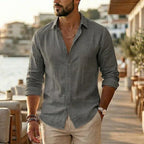 Elegant Linen Summer Shirt