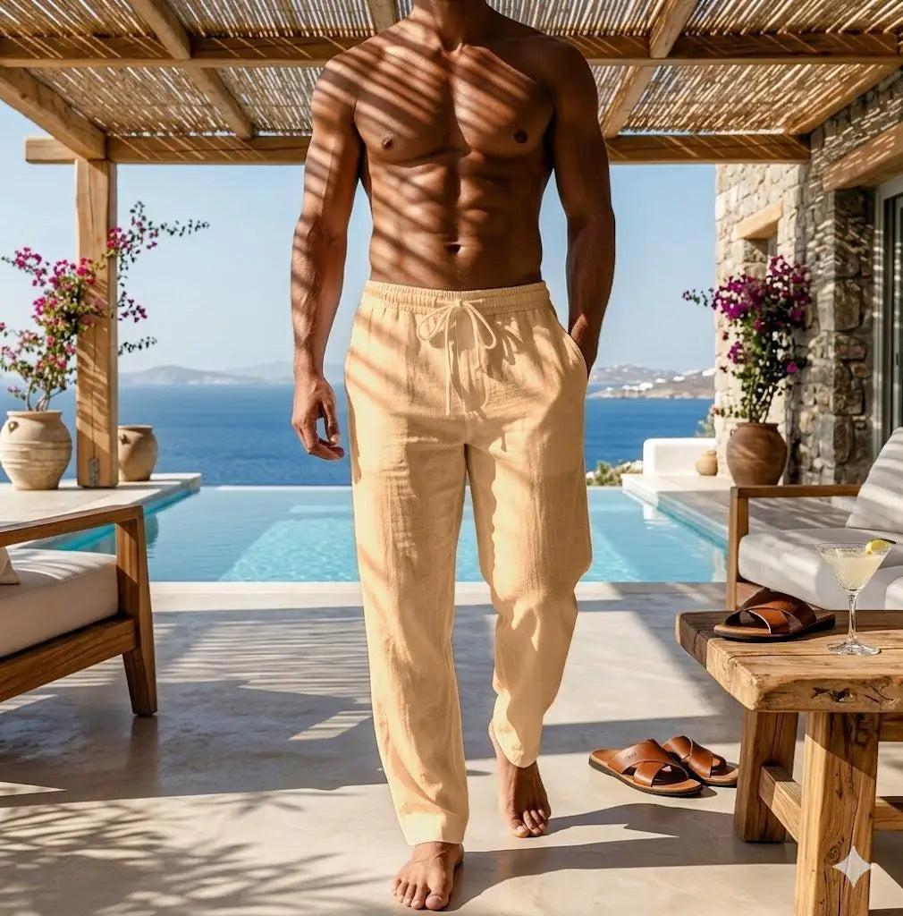Elegant Cotton Pants