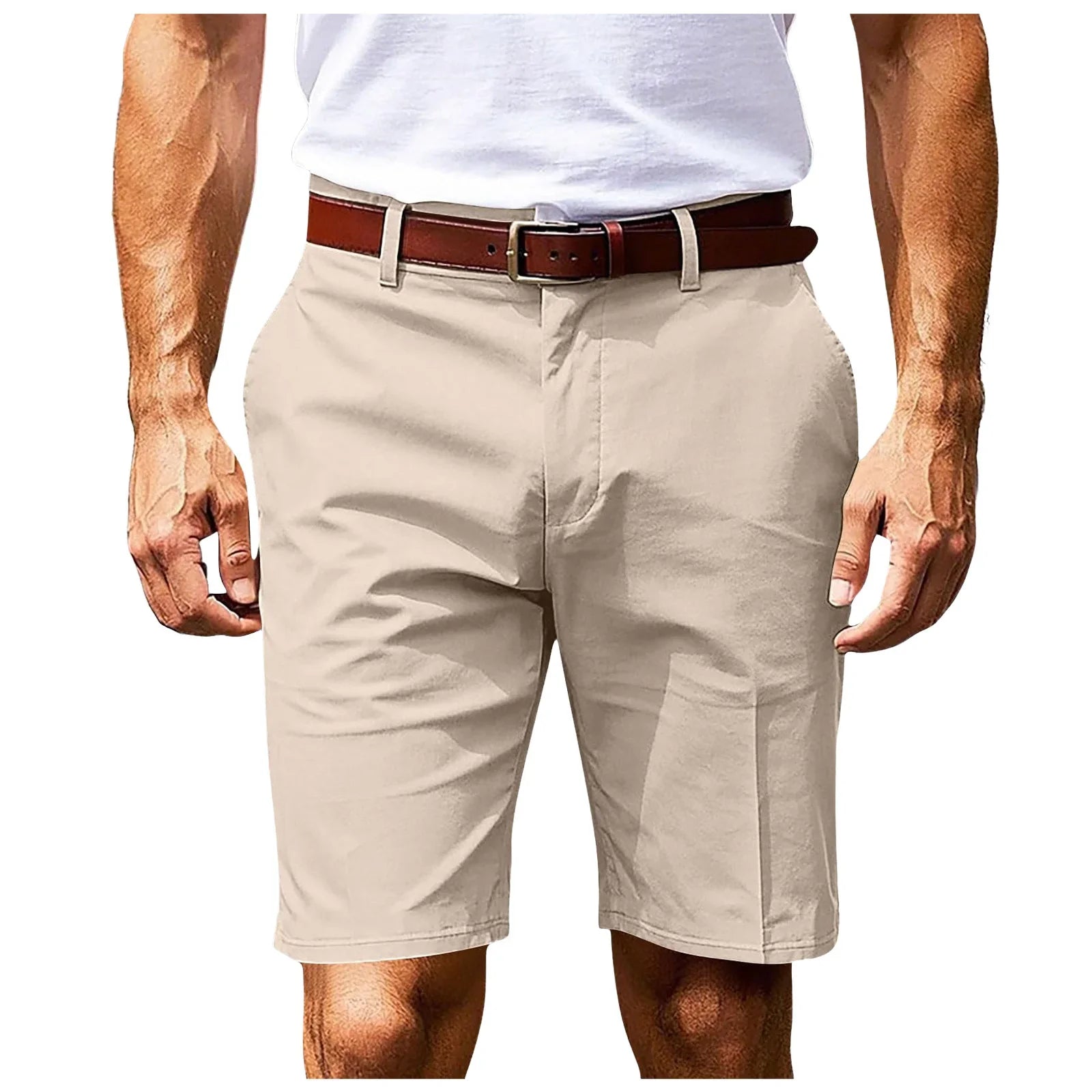 Elegant Cotton Chino Shorts