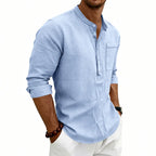 Casual Linen Men's Shirt