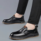 Elegant Leather Walking Shoes