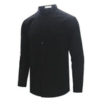 Elegant Long Sleeved Cotton Linen Shirt