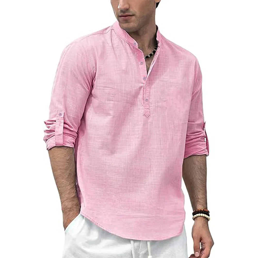 Casual Henley Shirt